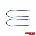 Extreme Max 3006.2918 BoatTector High-Strength Line SnubberStorage Bungee Value-72" w Medium Hooks Blue 3006.2918